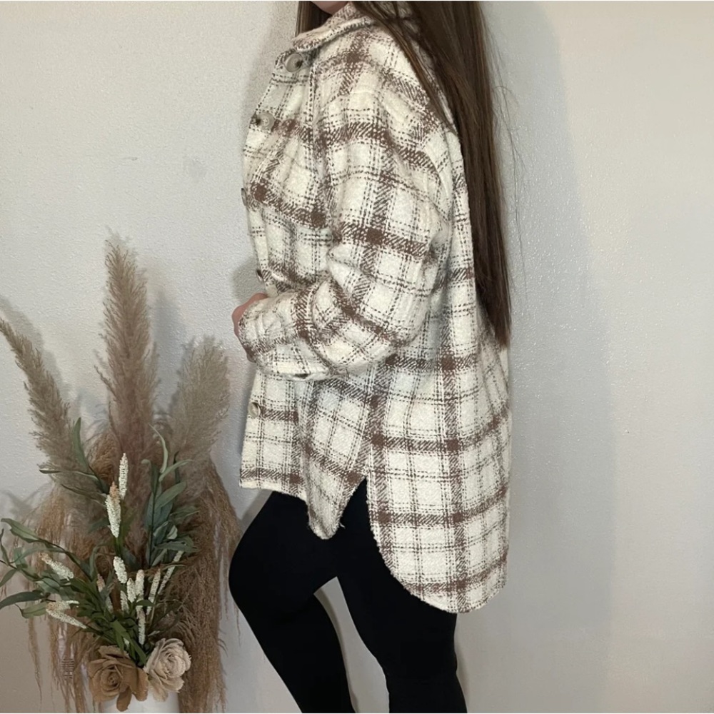 *LAST ONE* Oversized Neutral Shacket